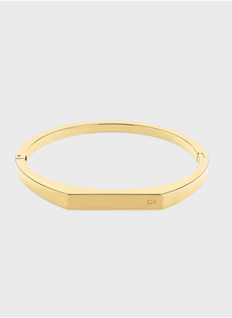 CALVIN KLEIN Faceted Bar Bangle  - Image 1