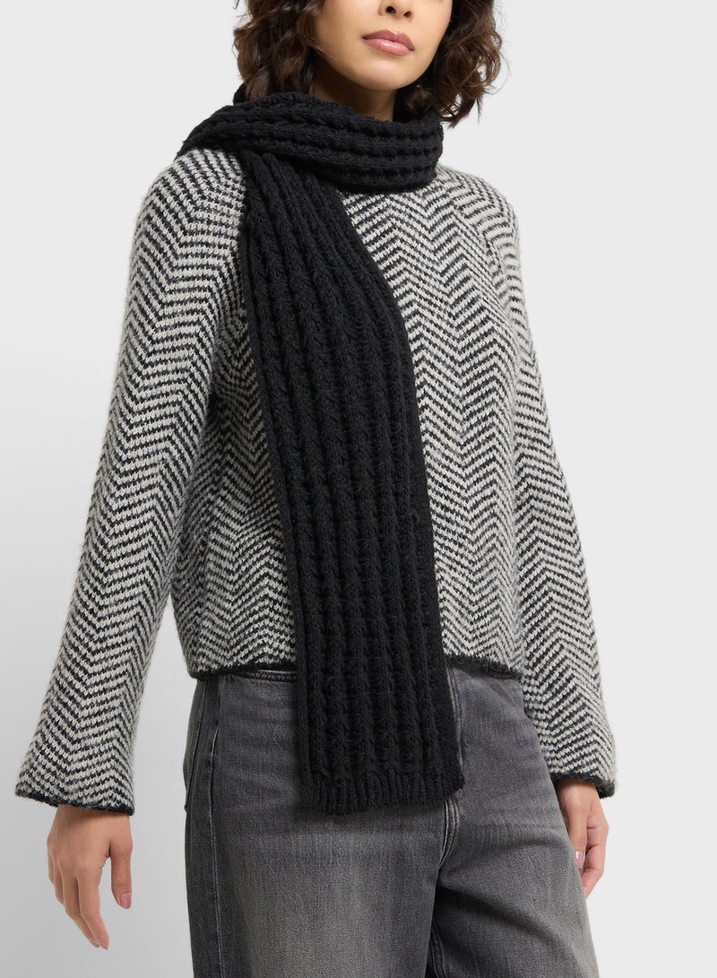 ELLA Knitted Winter Scarf - Image 4