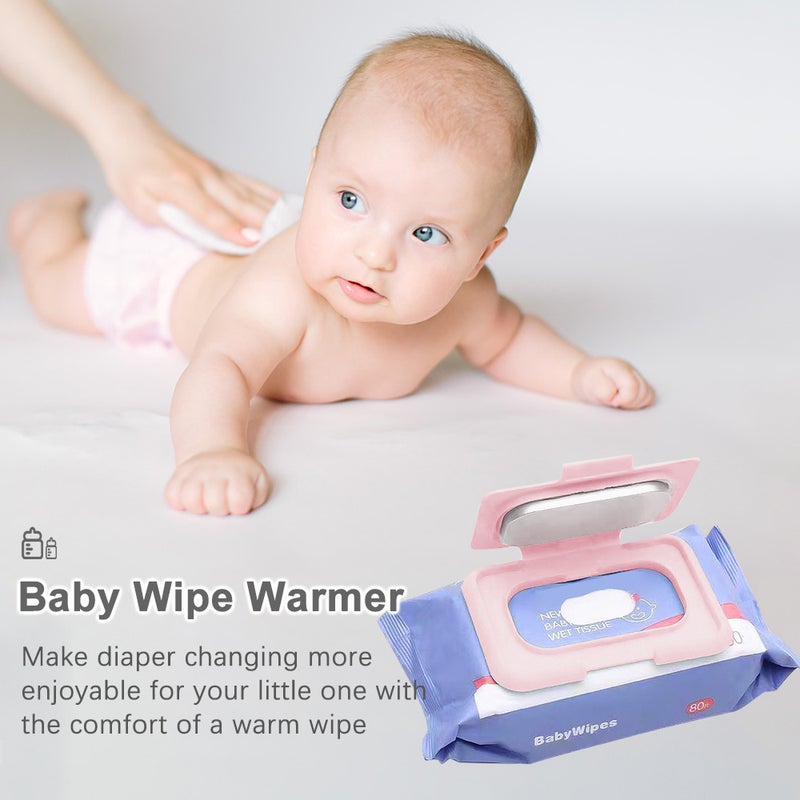 Baby Wipe Warmer Portable Baby Wet Wipes Warmer Heater USB Powered Perfect for Traveling - Image 3