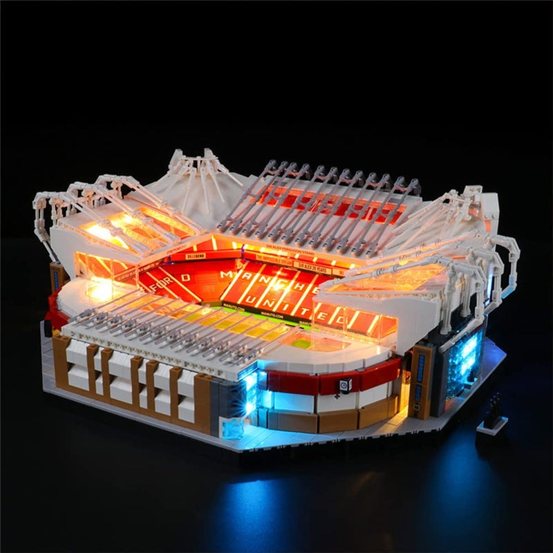 GEAMENT Set of Lights Compatible with Lego Old Trafford Manchester United – LED Lighting Kit for Creator 10272 (Lego Game Not Included) - Image 1