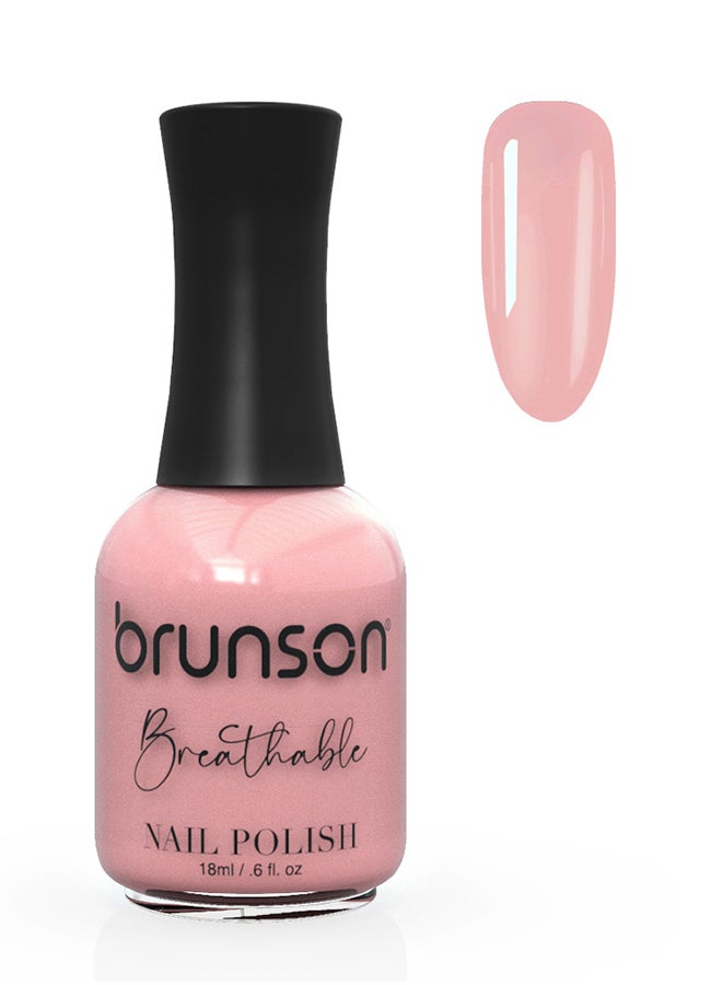 Breathable Nail Polish Halal nail polish Wudu friendly Quick-Dry Vegan long lasting but easy peel off   18ml BH061