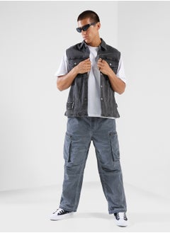 izzue Denim Embroidery Patch Jacket  - Image 4