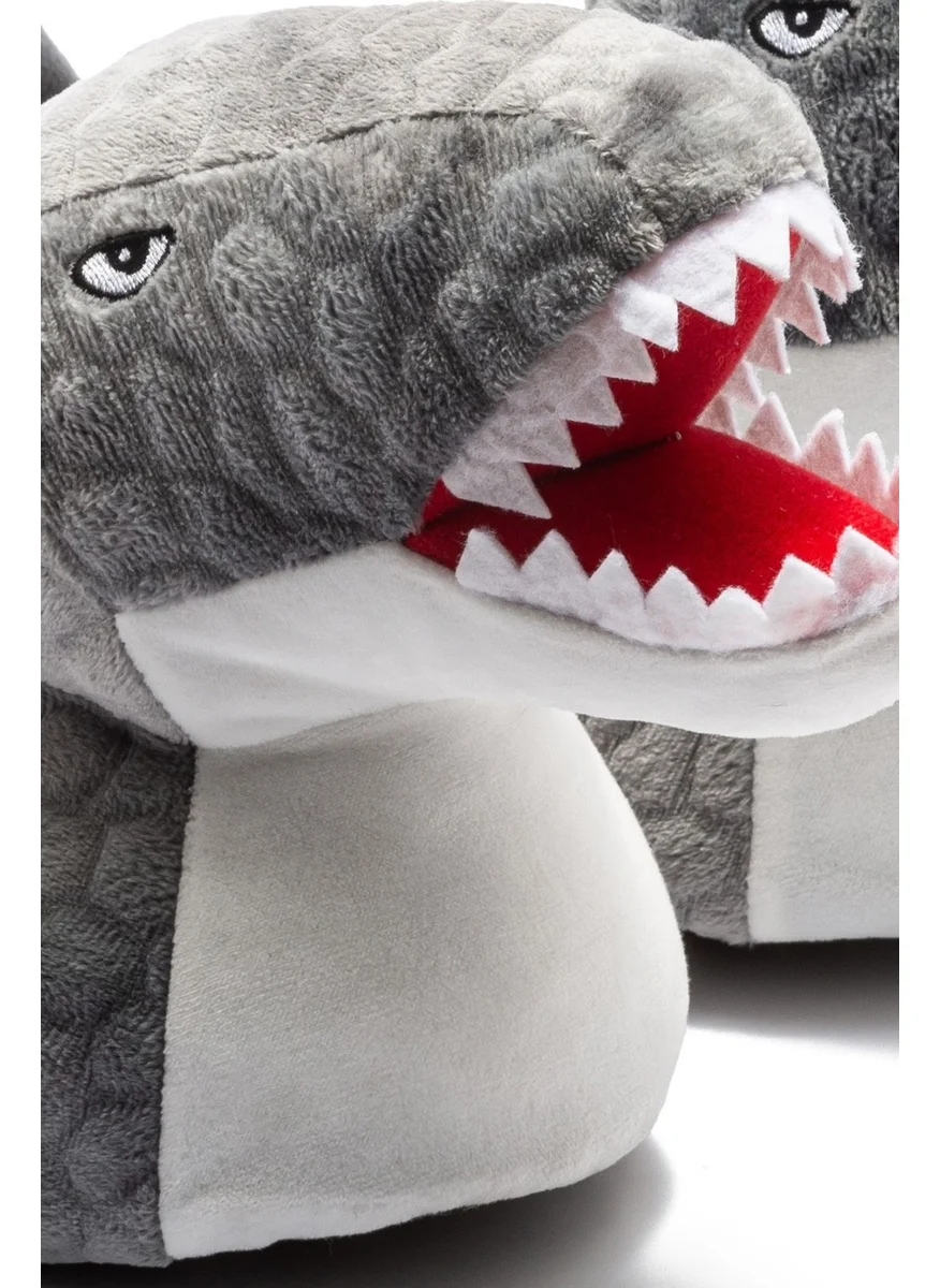 Twigy Tireks Kids Animal Slippers Gray 31/38 EE0565