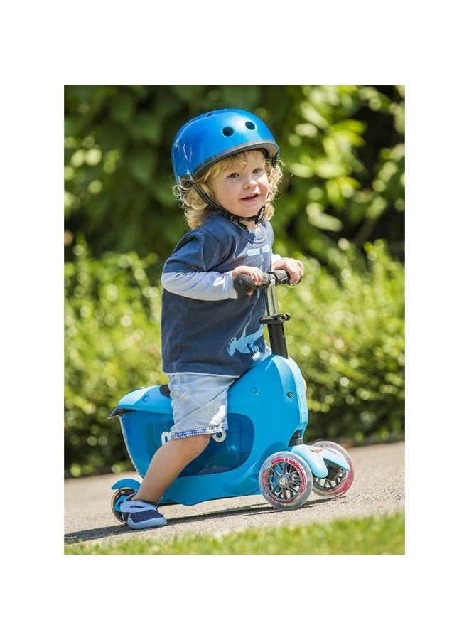 Micro Scooters |Mini 2 Go Classic | Lightweight | Storage Box|Boys & Girls | 1-5 years | Blue | Scooters | Scooter for Boys | Scooter for Kids | Kids Scooter | Outdoor Scooter| Ride on Scooter | Scooter for Girls - Image 2