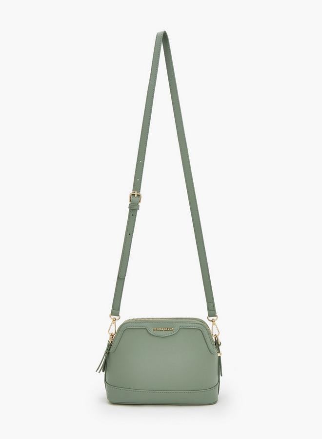 Flora Bella By Shoexpress Solid Crossbody Bag With Detachable Strap - Image 2