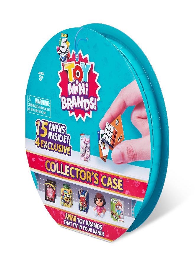 5 Surprise 5 Surprise Toy Mini Brands Collector's Case - Store & Display 30 Minis with 4 Exclusive Minis Included by ZURU  - Image 2