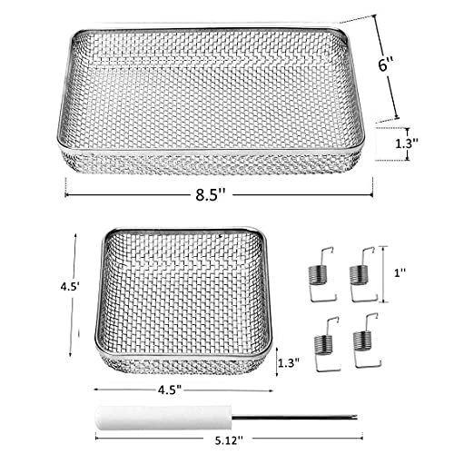 Wadoy RV Furnace Screen for RV Water Heater Vent Cover, Stainless Steel Mesh with Installation Tool - Image 2