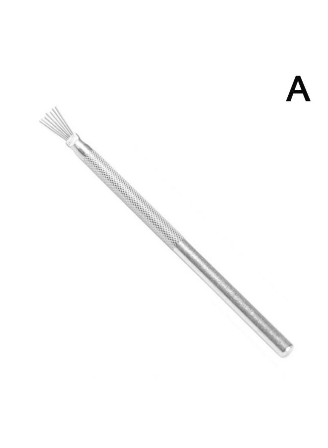 7 Pin Feather Wire Texture Ceramics Tools Polymer Clay Sculpting Modeling Tool Diy Pottery Brush Pottery Tools Cake Accessories