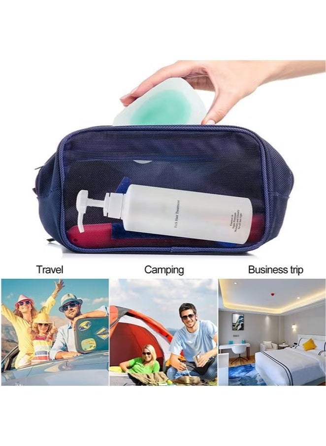3-Piece Soap Holder, Soap Box Travel Soap Container Case for Bathroom Camping GymBusiness Trip - Image 4