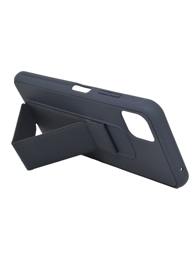 BORTONY Case Silicone Camera Protected Shockproof With Finger Grip Stand Cover Samsung A22 5G - Image 2