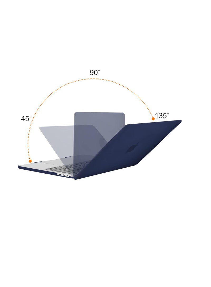 Case for MacBook Pro 13 Inch Case 2020 2019 2018 2017 2016 Release A2338 M1 A2289 A2251 A2159 A1989 A1706 A1708 Hard Case Shell Cover for MacBook Pro 13/13.3 inch Case Dark Blue Color - Image 4
