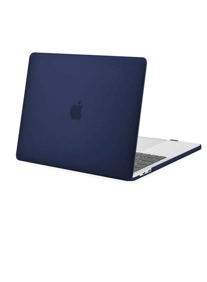 Case for MacBook Pro 13 Inch Case 2020 2019 2018 2017 2016 Release A2338 M1 A2289 A2251 A2159 A1989 A1706 A1708 Hard Case Shell Cover for MacBook Pro 13/13.3 inch Case Dark Blue Color - Image 1