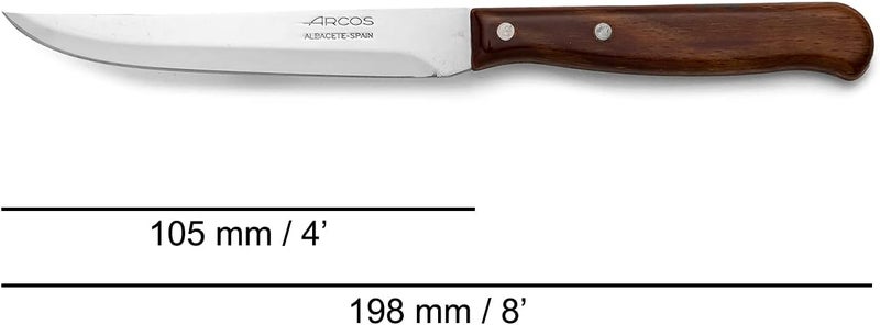 Arcos Vegetable Knife with Wooden Handle - Image 2