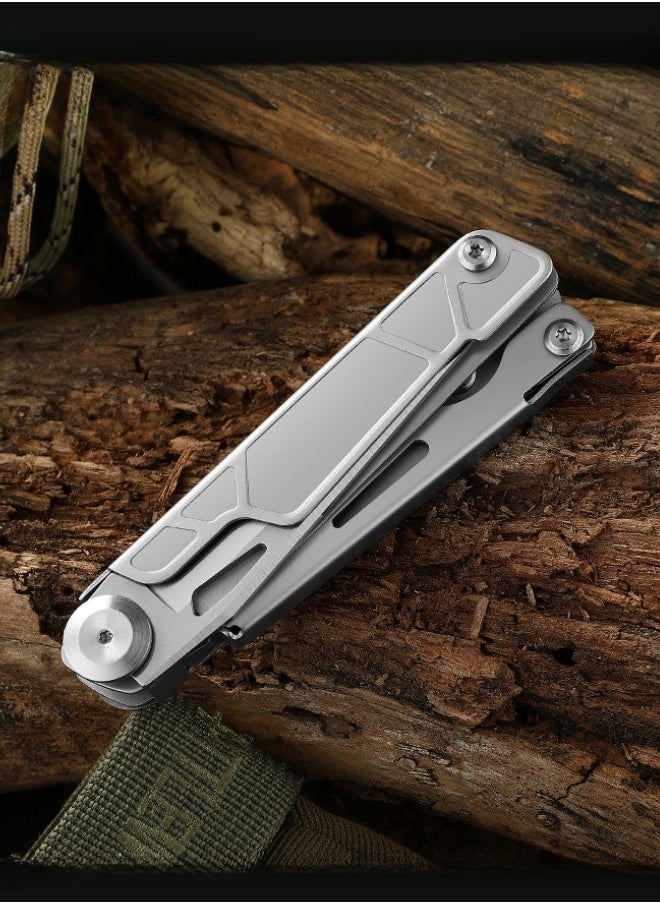 Browning - Stainless Steel Multifunctional Knife And Scissors Outdoor Camping Pocket Tool Knife Multifunctional Tool home Scissors - Image 1