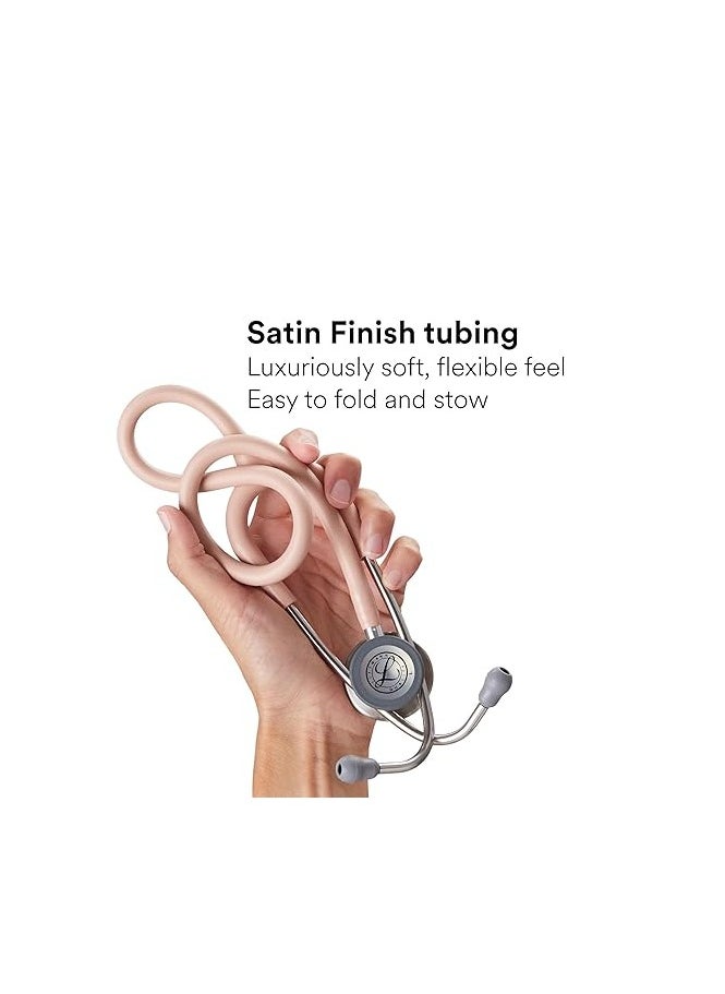 Littmann 3M Littmann Classic III Stethoscope, Model 5910C, Stainless Steel Chest Piece with Champagne Rose Tubing  - Image 3