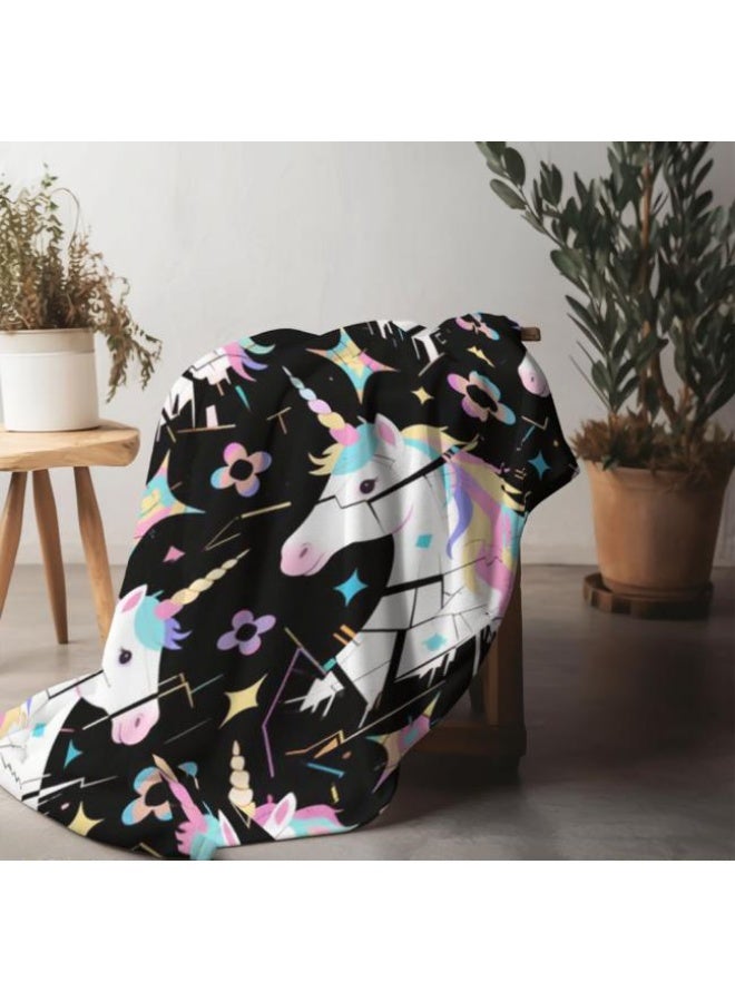 general Flannel thin blanket (warm and comfortable, suitable for sleep, gaming, dust removal and sandproof) 150cm*200cm - 193 - Image 1