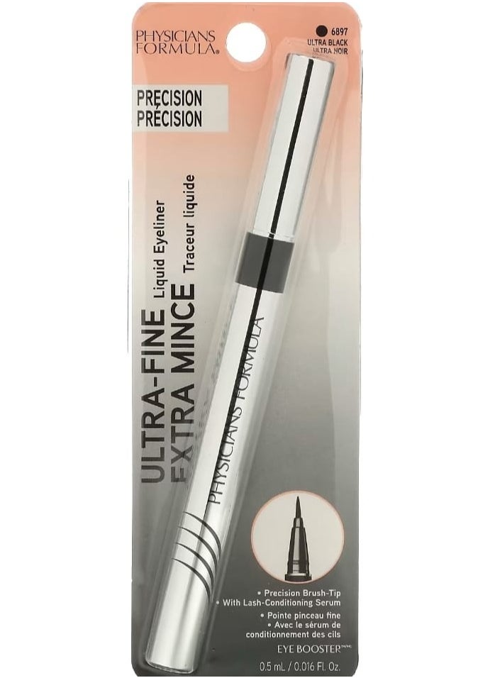 فيزيشنز فورميلا إنك.‏ Eye Booster محدد عيون سائل فائق الرقة مع مصل الرموش المرطب شديد السواد 0.016 أوقية سائلة (0.5 مل)  - Image 1