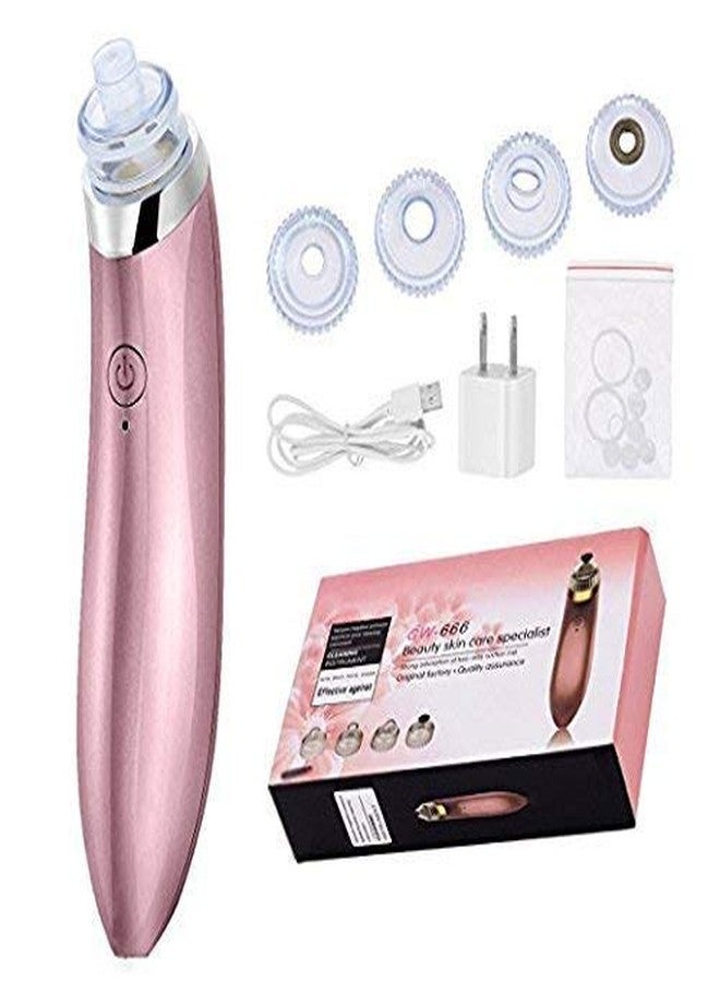 Credly Pore Spot Cleaner Vacuum Beauty Facial Skin Care Tool USB Rechargeable Blackhead Remover (multicolor) - Image 1