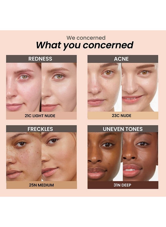 Heimish ] Moringa Ceramide Bb Cream Spf 30 Pa++ 23C Nude 2.05 Oz / 58.11 G ; Long Lasting Mosturizing High Coverage Bb Cream ; Spot Cover Spf Foundation Sun Care Uv Shield Blemish Cover - Image 5