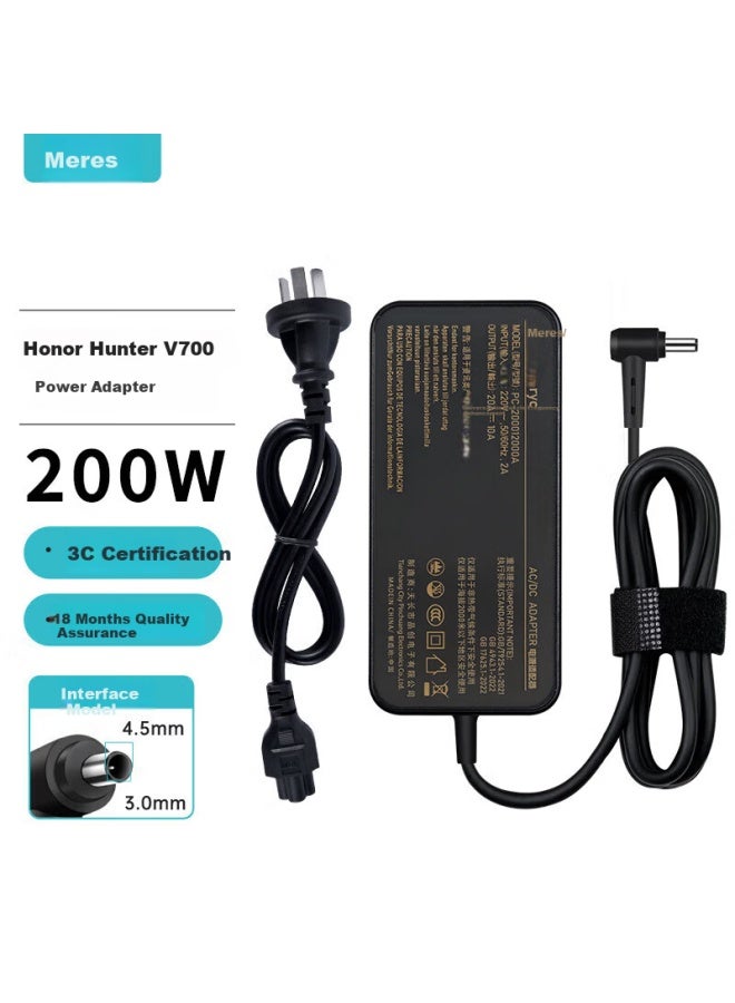 Mryc Power Adapter Charger For Huawei Honor Hunter Gaming Laptop V700 Frd-wfg9 Series 20v10a 200w - Image 1