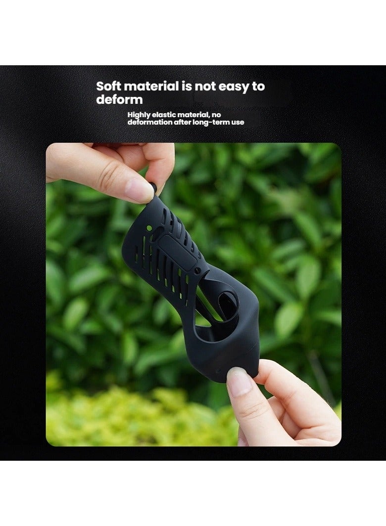 general For DJI OSMO 360 Sports Camera Accessory Kit Body Silicone Case + Lens Shield - Image 4