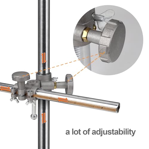 ICZW Welding Torch Holder Mig Tig Gun Torch Holder with V Clamp Mountings For Welding Positioner Turntable (19.6 * 23.6 inch) - Image 4