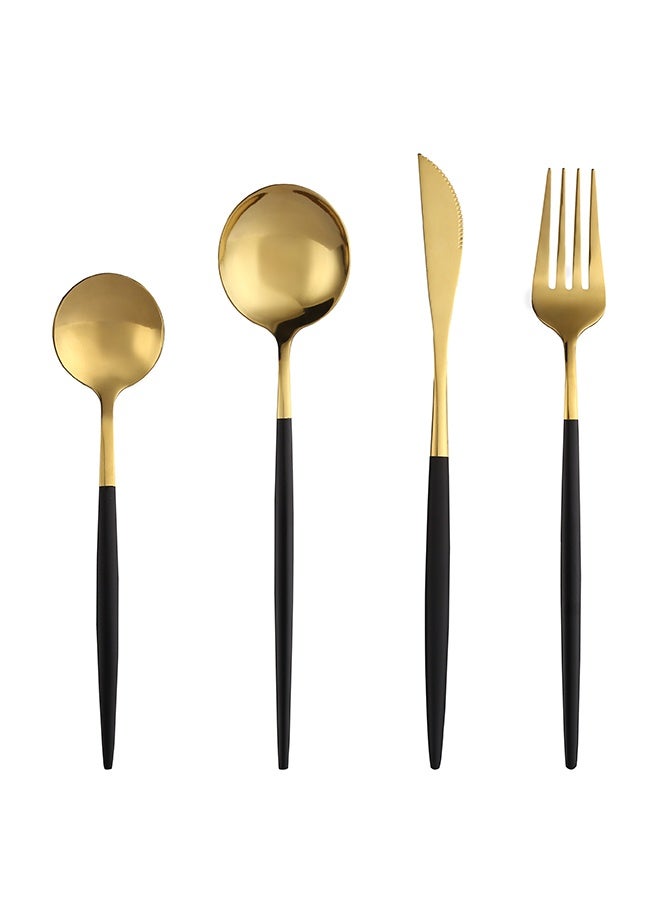 4 Piece Stainless Steel Cutlery Set - Image 1