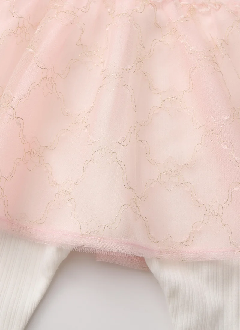 Balabala Pink/White Baby Girls Pants for Women | Best Price UAE