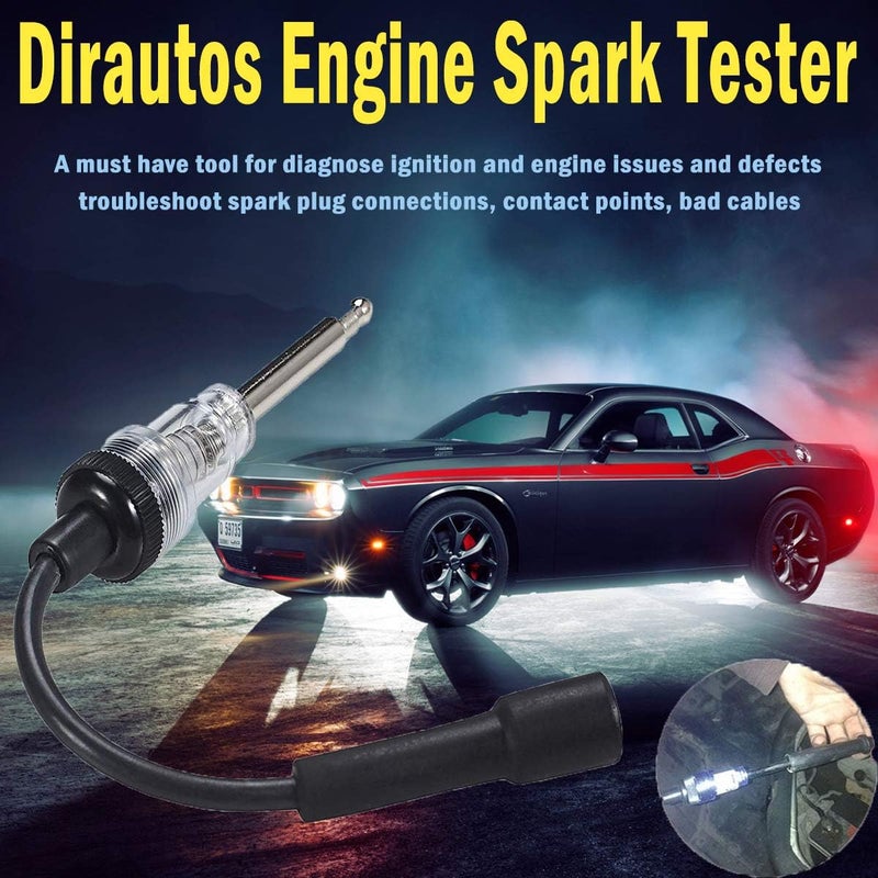 CoLuck Engine Timing Light with Spark Plug Tester,Inductive Timing Light Gun Timing Light Ignition Testers Engine Ignition Coil Tester for Car Motor Motorbike Vehicle Motorcycle Marine Lawnmower - Image 5
