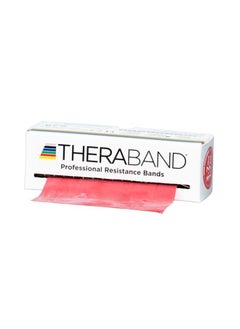 TheraBand Thera Band Exercise Band 6 Yard Dispenser Box Red-Medium  - Image 1