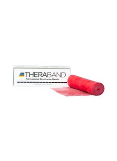 TheraBand Thera Band Exercise Band 6 Yard Dispenser Box Red-Medium  - Image 3