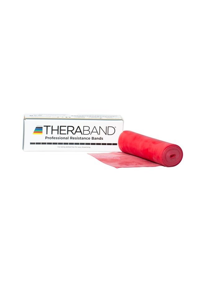 TheraBand Thera Band Exercise Band 6 Yard Dispenser Box Red-Medium  - Image 3
