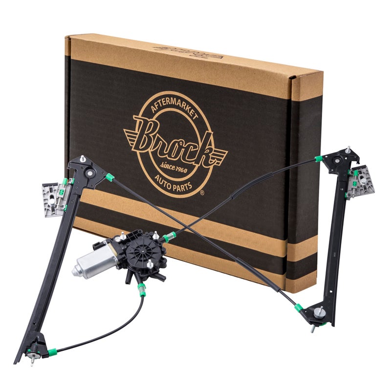 Brock Replacement Driver Front Power Window Regulator with Lift Motor Assembly Compatible with 19972004 Corvette C5 10344131