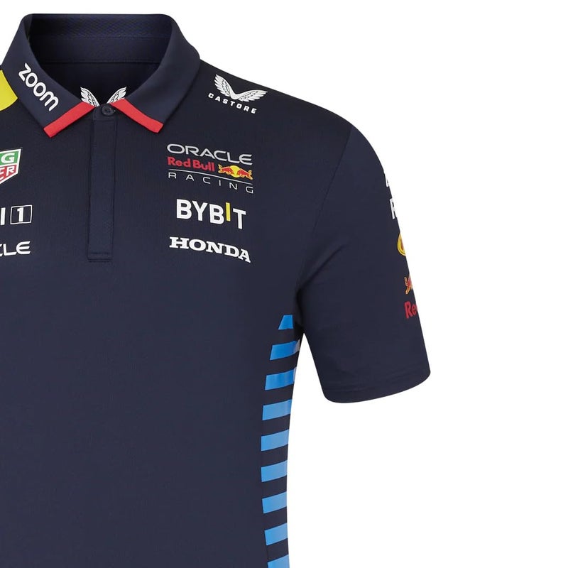 CASTORE Red Bull Racing F1 Men's 2024 Team Polo Shirt - Image 4