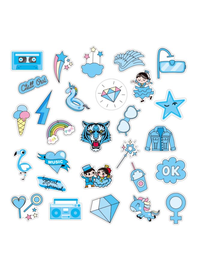 NIBEMINENT 37-Piece Waterproof Vinyl Stickers - Image 3
