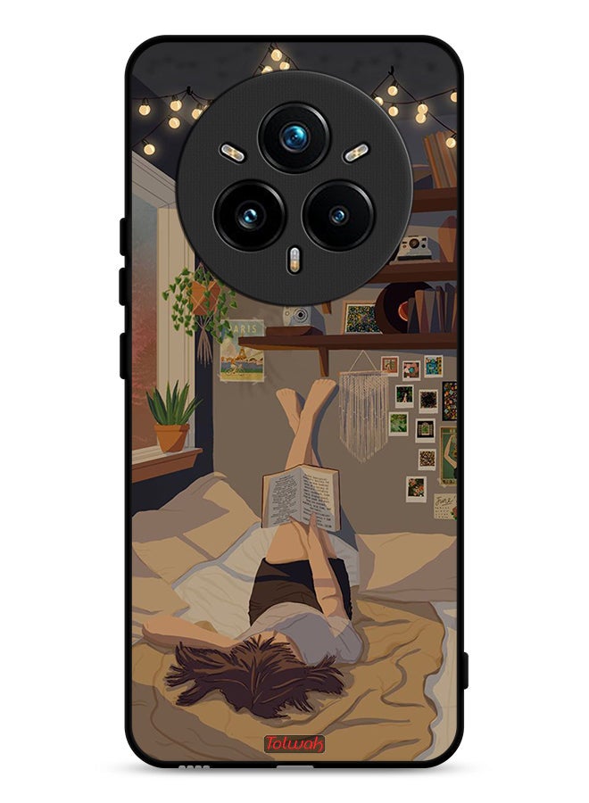 Tolwak Realme 14 Pro 5G Protective Case Cover Studying Art