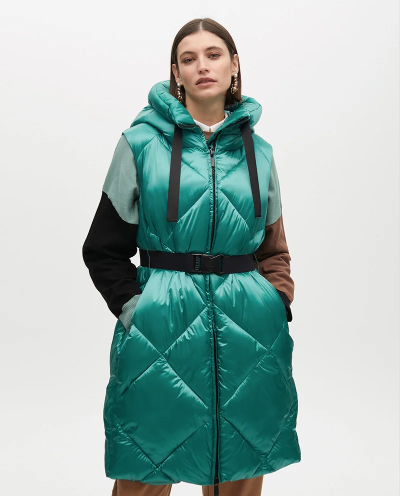 Lola Casademunt Hooded Quilted Vest