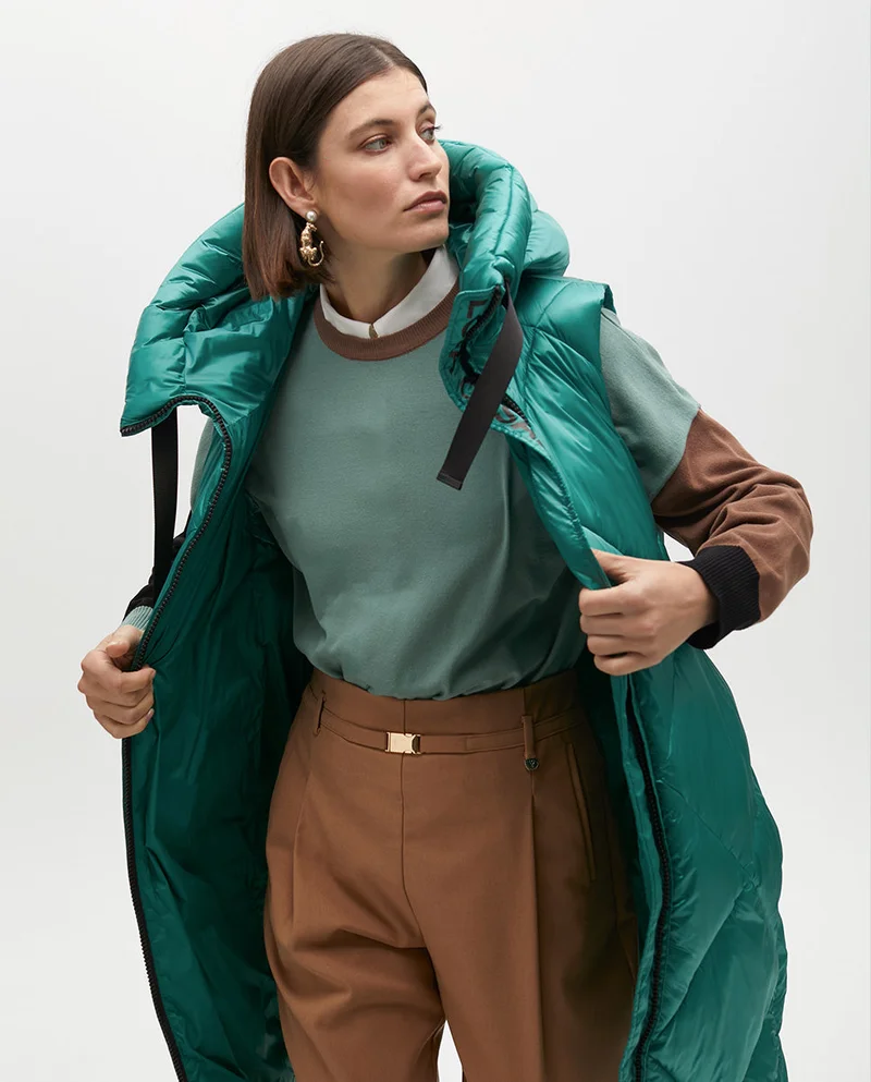 Lola Casademunt Hooded Quilted Vest