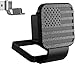 eVerHITCH American Flag 2 Inch Trailer Hitch Cover Plug with Retention Ring Black Rubber Hitch Receiver Tube Insert for Trucks SUVs Jeeps - Image 2