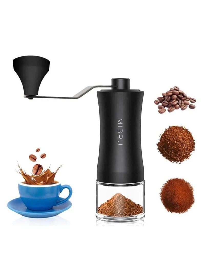MIBRU V60 Pour Over Premium Drip Coffee Maker Set, 11-Piece Coffee Maker Set, Specialty Coffee Bag, Manual Coffee Grinder, Coffee Scale, 350ml Small Glass Serving Pot, Brooch Pin, Coffee Bean Sprinkler, Barista Towel, Coffee Spoon, 0.1 Paper Coffee Filter, 0.1 Coffee Dripper, Coffee Maker, Curved Coffee Filter for Kalita, Specialty Coffee Kit, Specialty Coffee Tools, Coffee Maker, Coffee Cup, Coffee Cleaning Kit, Pour-Over Coffee Maker Accessories  - Image 5