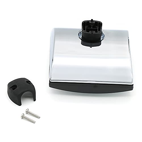 LEAVAN Hood Mirror Chrome Fit for 2008-2018 International Prostar (Fit for International/ProStar/DuraStar/TranStar/WorkStar) - Image 2