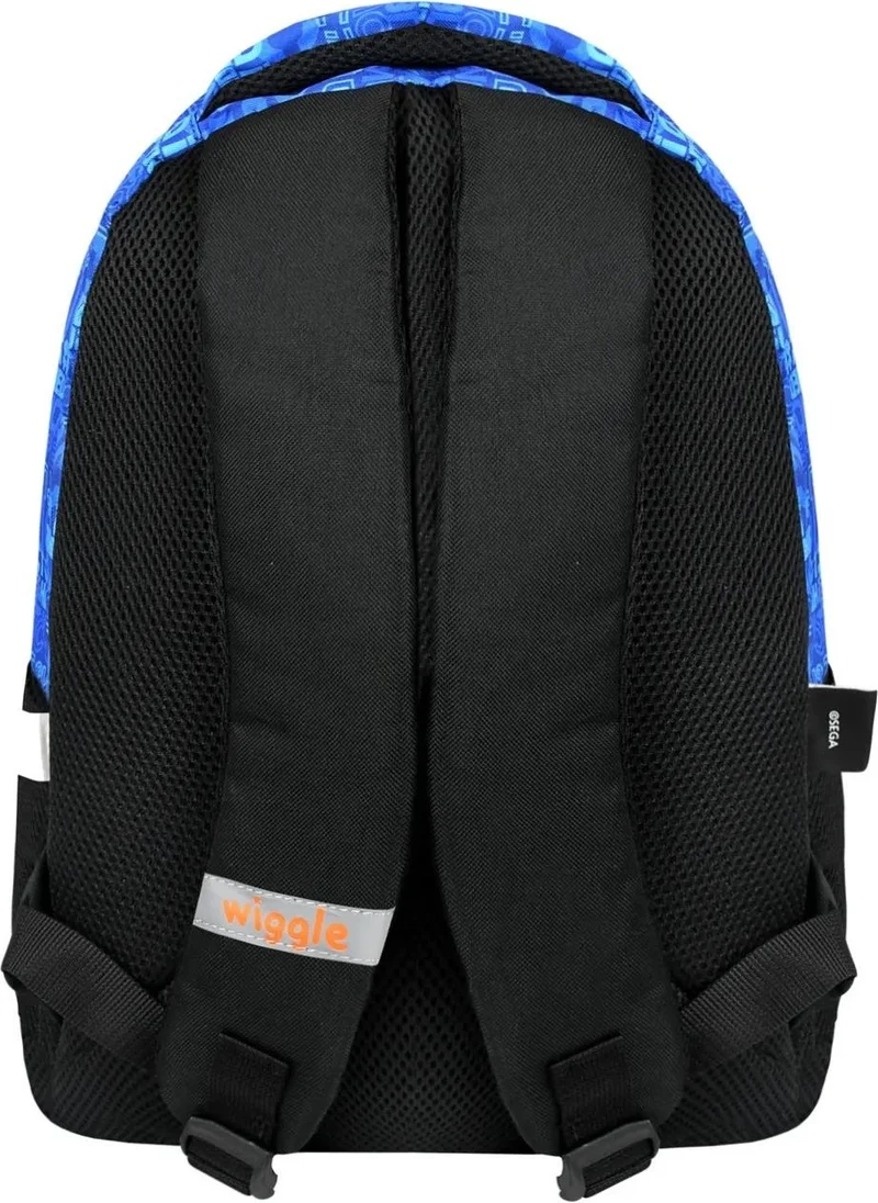 Masho Trend 3 Eyed Head Sonic School Bag + Pencil Case + Sonic Water Bottle -Sonic Bag Primary School Bag Boys School Bag