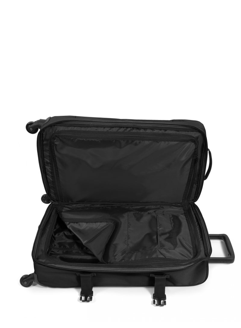 EASTPAK TRANS4 M Medium 4-wheel travel trolley with 2 main compartments and TSA lock - 68L,3.50 kgs - Black - Image 5
