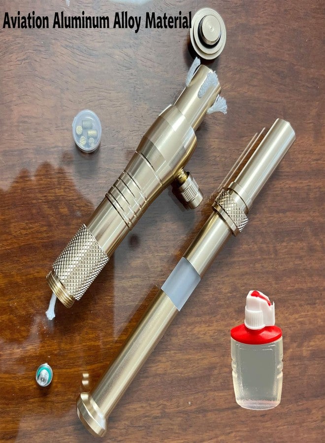 XQBBIDM Torch Lighter, Upgraded Long Handle Trench Lighter Fluid Refillable with Visible Fuel Tank, Windproof Vintage Lighter with 5pcs Flint Stone, Cool Kerosene Lighter for Outdoor Camping Collection Gifts - Image 5
