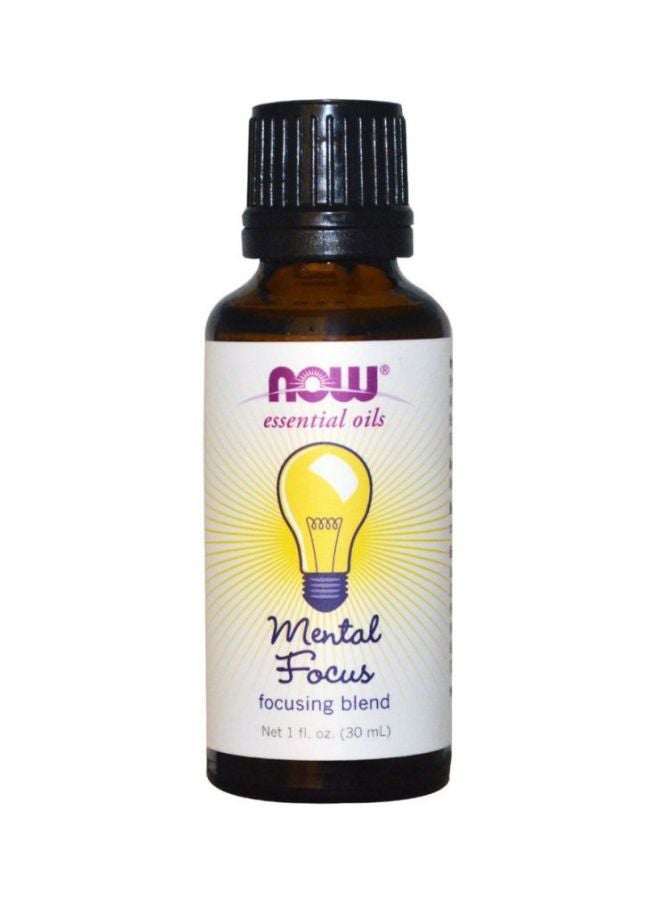 now Mental Focus Oil Blend 30ml - Image 1