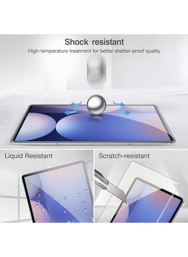 Procases 2 Pack Screen Protector For Galaxy Tab S9 Fe Plus S9 Plus S8 Plus Tab S7 Fe Tab S7 Plus 12.4 Inch 9H Hardness Tempered Glass Hd Clear Film For Galaxy Tablet Sm X610 X810 X800 T730 T970 - Image 5