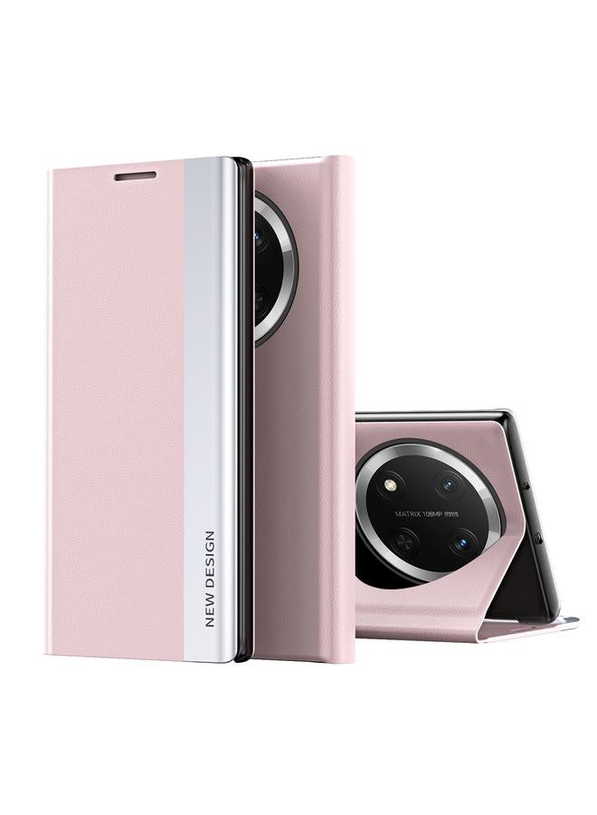 زبون جراب هاتف Honor X9c من الجلد الممتص للكهرباء من الجانب - Image 1