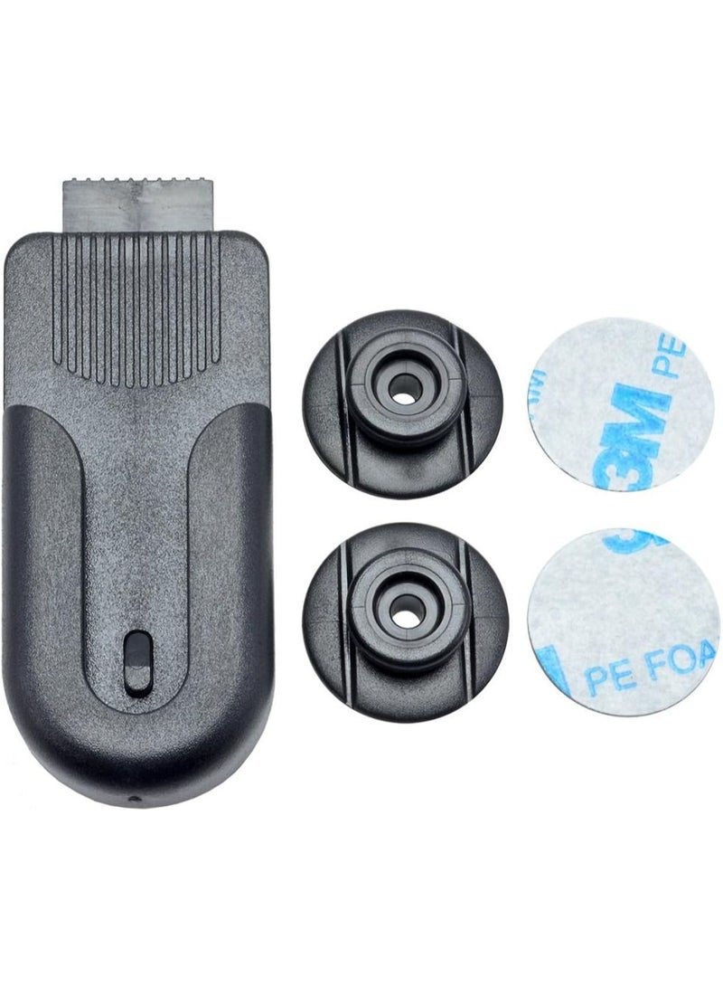 Arkon Arkon Swivel Belt Clip Holder for Smartphones Cameras Radios Walkie Talkies Remotes, Black - CM221 6.20in. x 4.25in. x 0.50in. - Image 3