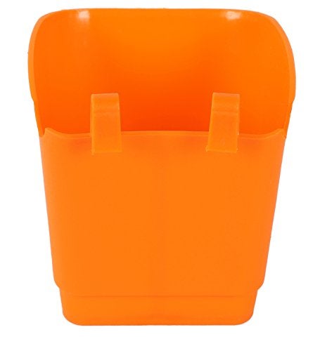 CAPPL Vertical Garden Wall Hanging Pot (Pack of 8, Orange) - Image 3