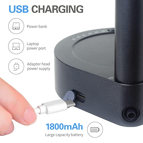 Keweis Desktop Water Bottle Dispenser, Keweis Portable Electric Water Bottle Pump Countertop for 5 Gallon & Universal Bottles, USB Charging Automatic Water Jug Dispenser for Bedside, Home, Office, Outdoor - Image 5